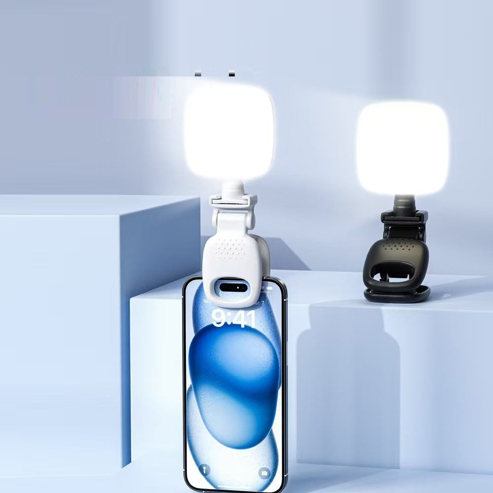 Live beauty fill light portable pocket light charging version selfie light mini phone fill light clip - Korvel