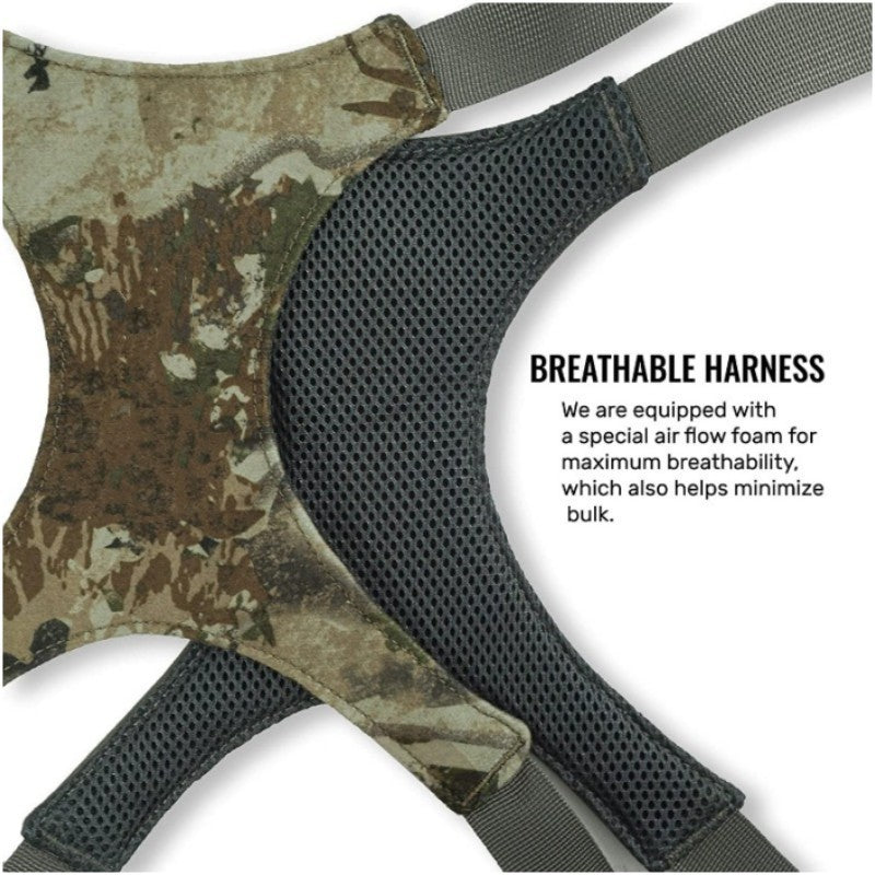 Adjustable Camouflage Binoculars Chest Pack for Outdoor Adventures