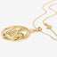 Pendentif en zircon blanc véritable de 0,33 carat en argent sterling