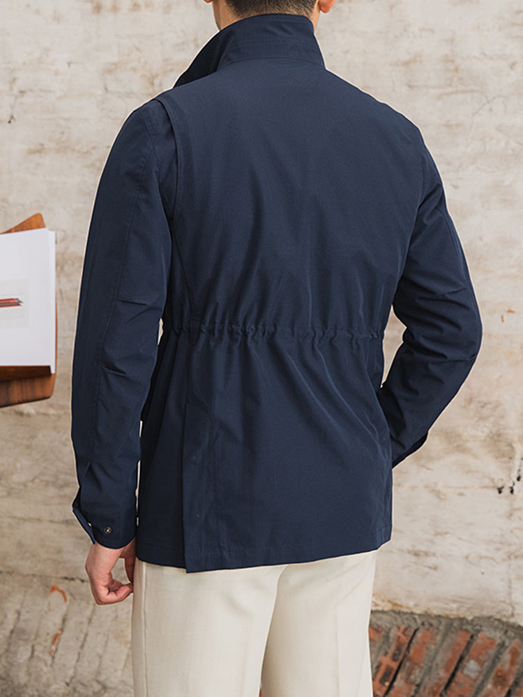 Chaqueta Retro Impermeable Ligera para Hombres