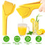 Premium Manual Lemon Squeezer with Fold Flat Design