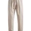 Pantalons droits à cordon pour hommes