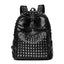 Sac à dos pour ordinateur portable de grande capacité avec design clouté
