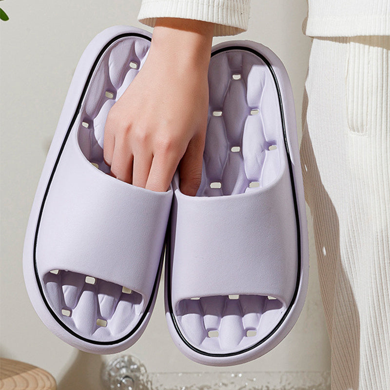 Non-Slip Bathroom Slippers with Thick Sole for Home Comfort