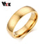 Vnox 6mm Classic Wedding Ring for Men Women - Korvel