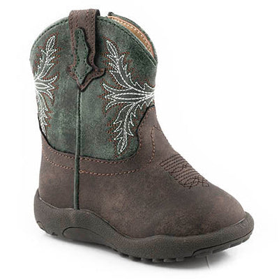 Jed Green Infant Cowboy Boots for Boys - Korvel