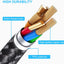 qCable C100 Negro - Cable de Carga USB-C Premium