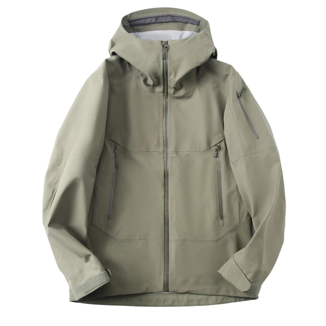 Men's Waterproof Shell Jacket - Versatile Urban Outerwear