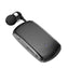 K68 New Collar style Bluetooth Earphones MP3 Earphones Wireless Telescopic Cable Single Ear Card Insertion Recording Earphones - Korvel