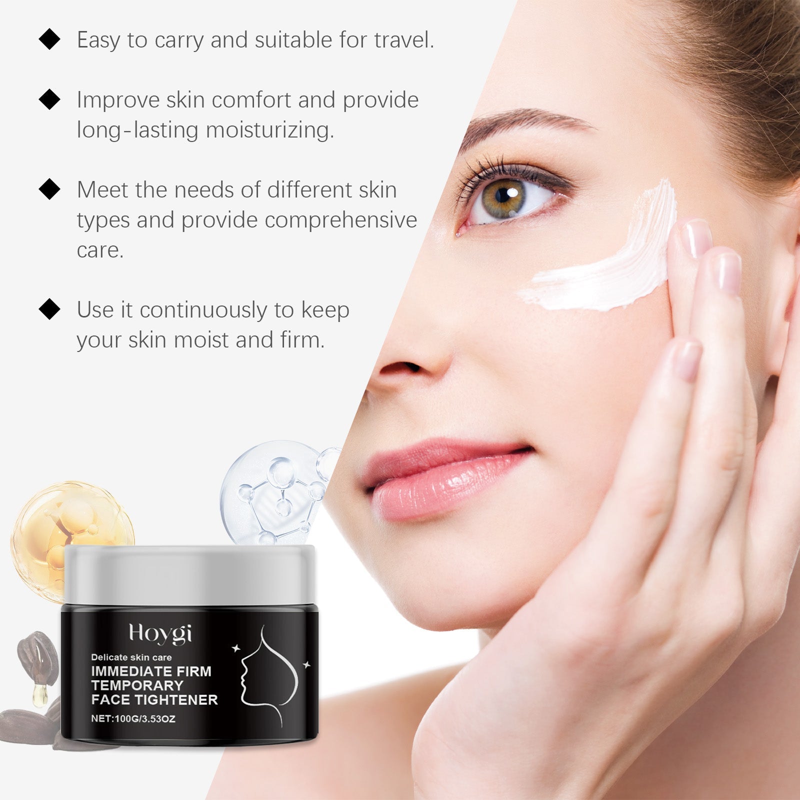 Face Firming Cream Moisturizing Cream Gentle Nourishing Tender Skin Moisturizing Smooth Skin Facial Treatment - Korvel