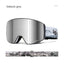Magnetic ski goggles for men and women double anti-fog outdoor sports riding equipment goggles windproof - Korvel