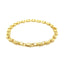 14k Yellow Gold Puffed Mariner Link Bracelet - 4.7mm