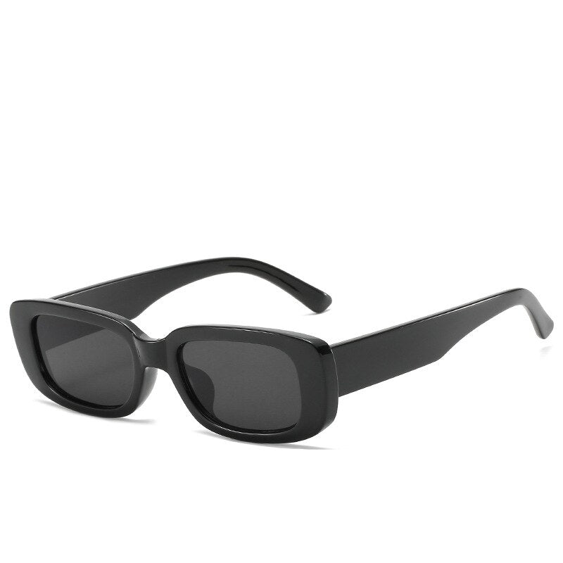 Trend Small Frame Sunglasses Female Square Sunglasses Olive Green Colorful Ins Street Shot Glasses - Korvel