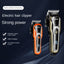 KM-1990PG Hair Clipper Electric Shaving Head High Power LCD Digital Display Electric Pushing Hair Salon Special - Korvel