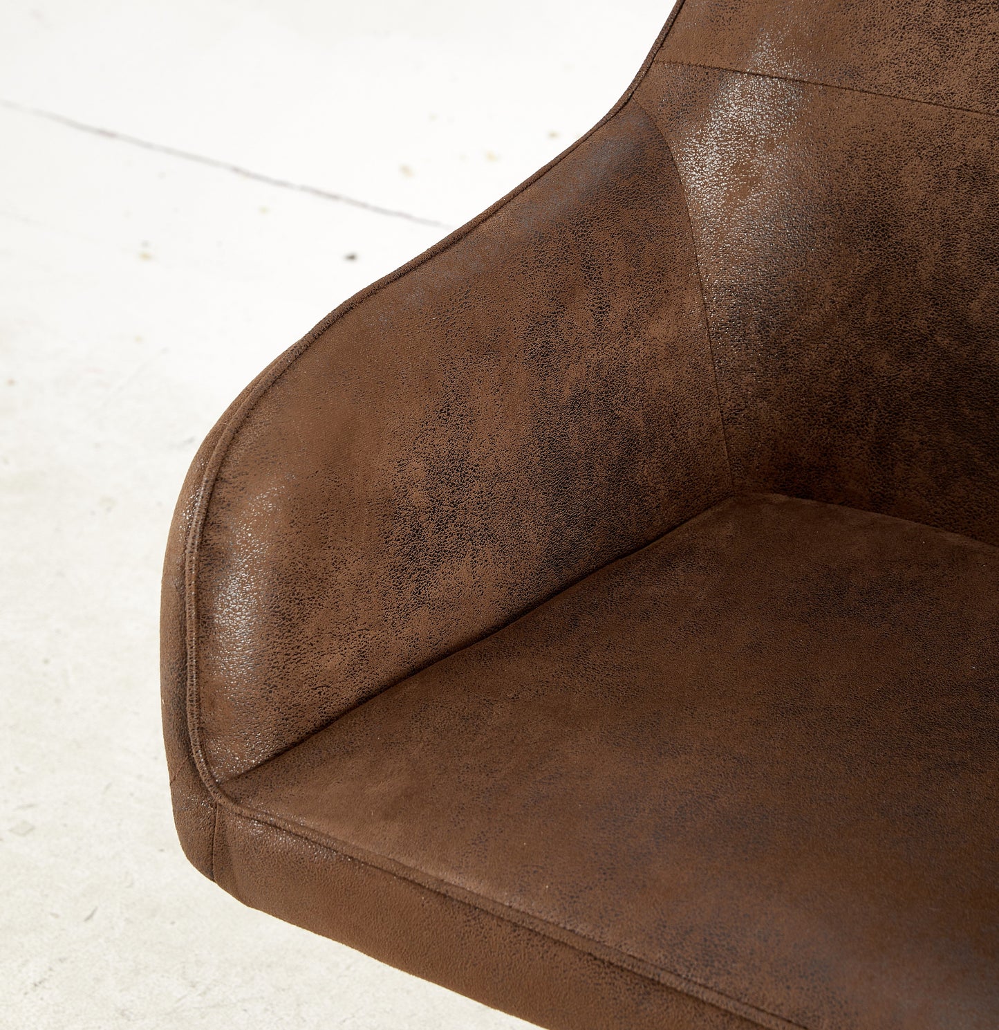 Modern chairs (2 sets) with soft iron leg cushions and comfortable backrest double layered chairs - Korvel