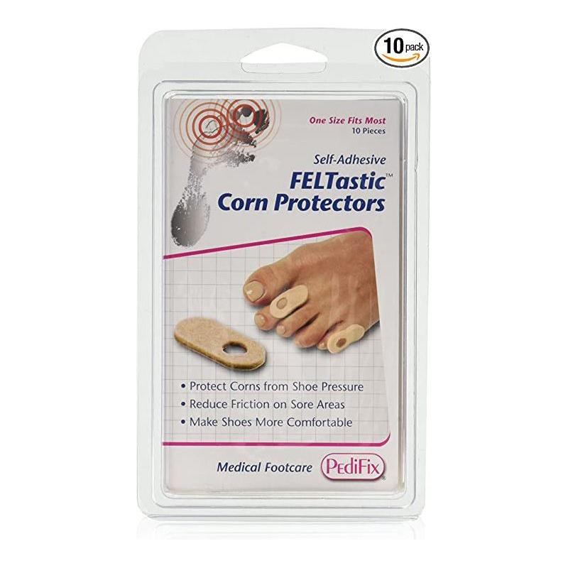 PediFix Felt Corn Protectors - 10 Count