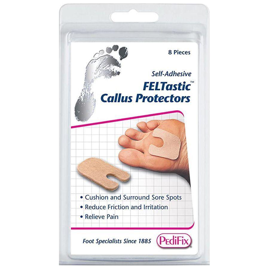 PediFix Felt Callus Protectors - 8 Pack