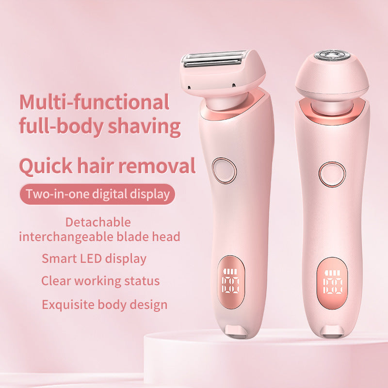 Private Hair Shaving Machine 2-in-1 Women's Hair Cutting Machine Electric Hair Removal Instrument - Korvel