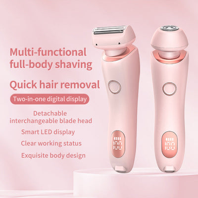 Private Hair Shaving Machine 2-in-1 Women's Hair Cutting Machine Electric Hair Removal Instrument - Korvel