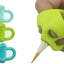 Double Finger Pen Holder Silicone Writing Tool Set