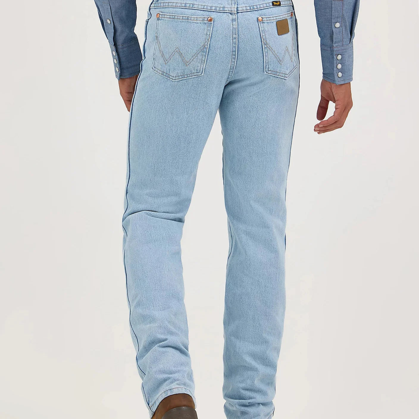 Wrangler Men's Slim Fit Bleach Wash Jeans - Korvel