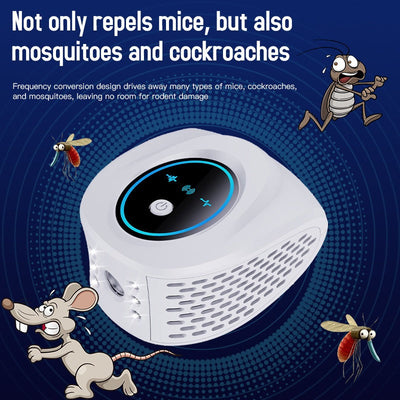 Powerful Mouse Mice Rat Bat Squirrel Insect Repellent Electronic Ultrasonic Rat Repeller - Korvel