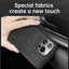 Italian Alcantara Case for iPhone 15 Pro Max Business Leather Phone Back Cover for iPhone 13 Pro Max Magnets - Korvel