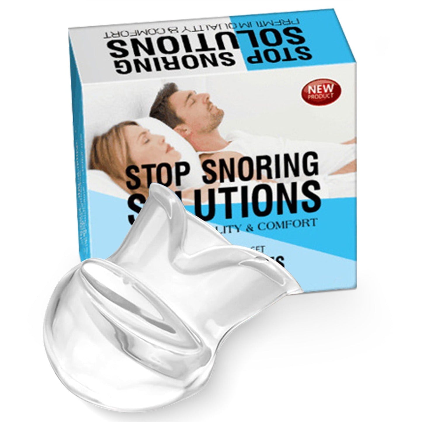 Anti snoring tongue sleeve device, anti snoring device, tongue silicone anti snoring respirator, sleep apparatus - Korvel