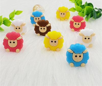 5pcs Animal Cartoon Silicone Teething Toys for Newborns