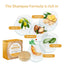 Shampoo Bar, Solid Hair Tight Hair Anti-Loss Soft Repair Hair End Dry Damaged Shampoo Soap - Korvel