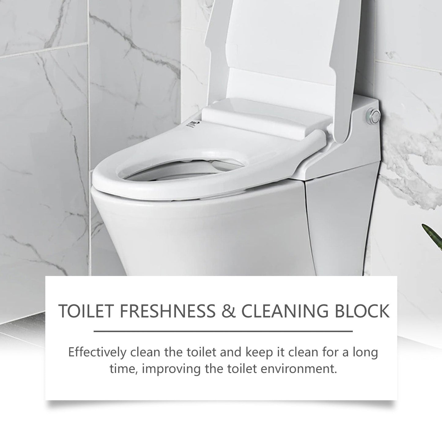 Bloc de nettoyage Toilet Fresh - Désodorisation de toilettes sans effort