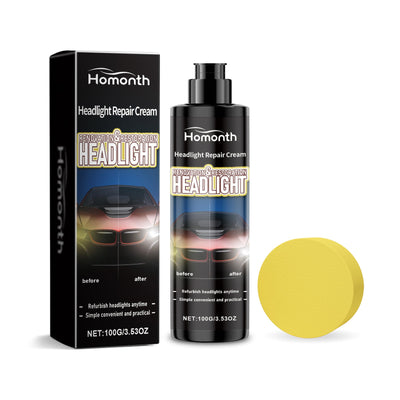 Automotive Headlight Repair Paste, Fill Scratches Repair Wear Lamps Care Maintenance Lamp Supplies - Korvel