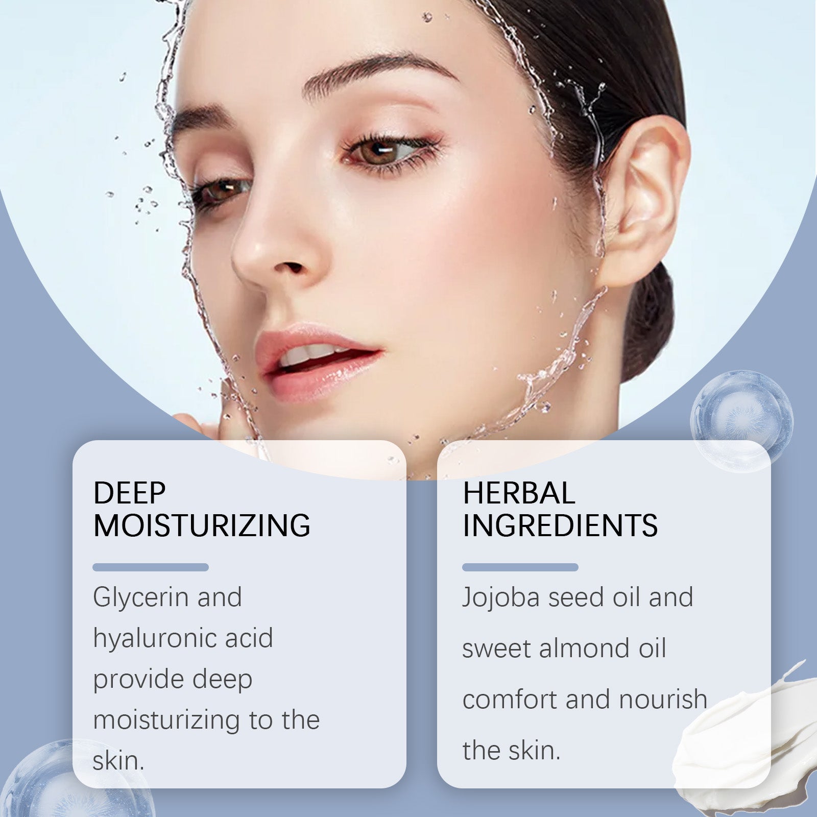 Moisturizing Cream, Moisturizing And Enriching Facial Skin Radiant Moisturizing Cream - Korvel