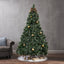 Árbol Mezclado de Cachemira y Pino Nieve de 7' con 900 Luces LED