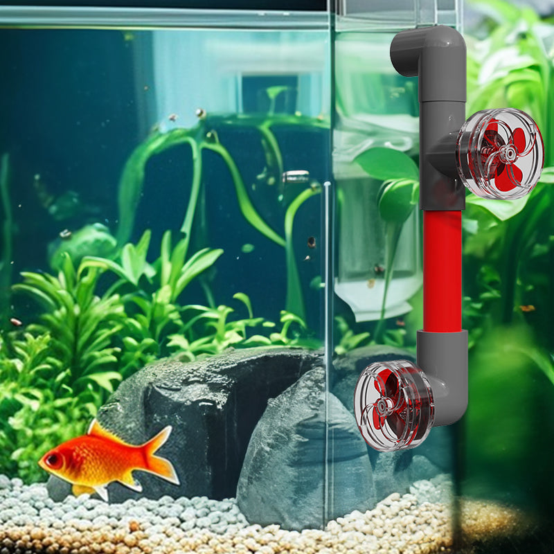 4-Blade Auto-Rotating Fan Kit for Fish Tanks - Clover Accessories
