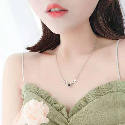 100 Languages I Love You Necklace Tiktok Same Love Memories Along the Way You 520 Pendant Love Gifts - Korvel