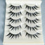 Cartoon Bushy Black Terrier Big Devil False Eyelashes Whole Piece Barbie Eyelashes Natural Little Devil - Korvel