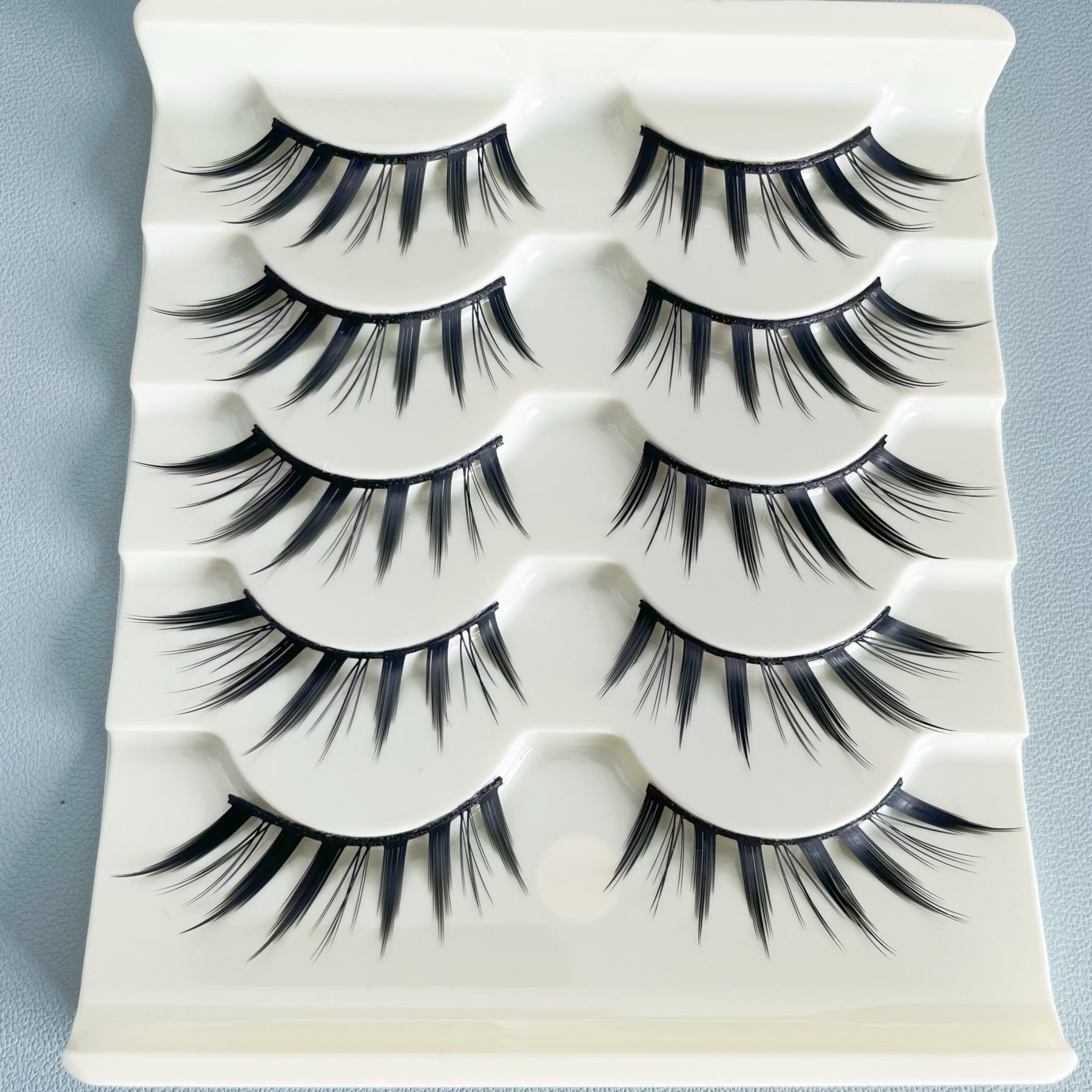 Cartoon Bushy Black Terrier Big Devil False Eyelashes Whole Piece Barbie Eyelashes Natural Little Devil - Korvel