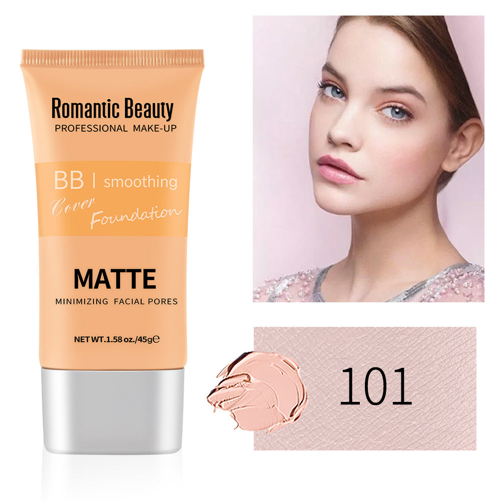 Romantic Beauty Waterproof Non-Standing Portable Foundation Oil Control Long Lasting Concealer Foundation - Korvel