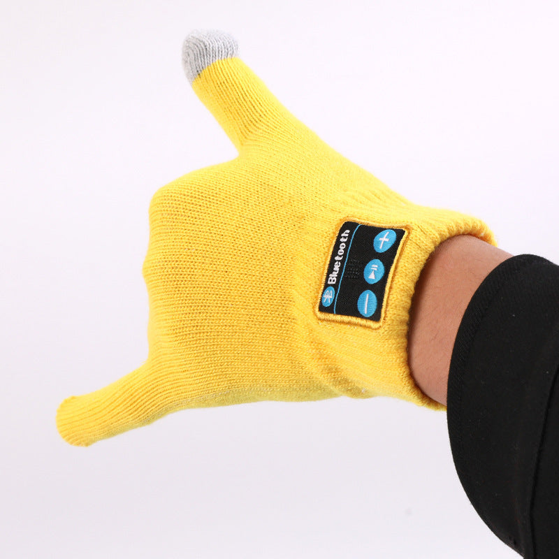 Guantes Inalámbricos de Invierno Bluetooth con Altavoces de Pantalla Táctil