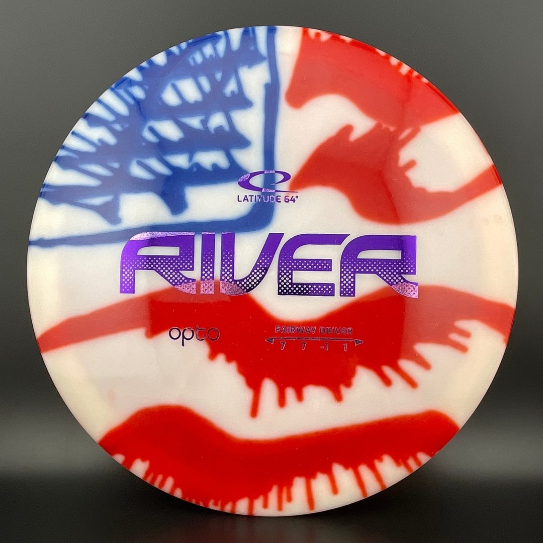 Opto River - Flag MyDye Disc Golf Driver