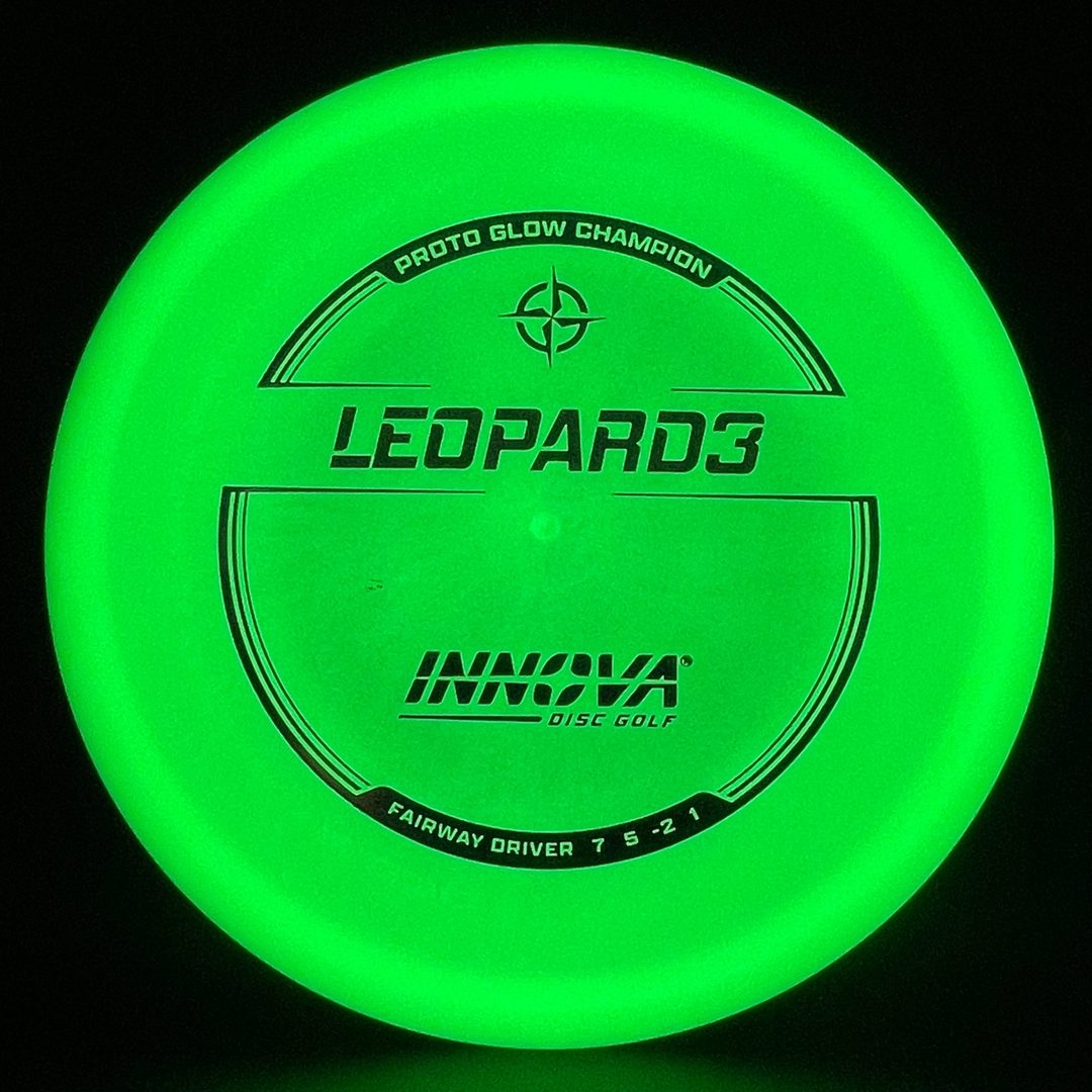 Proto Glow Champion Leopard3 Disque de Golf