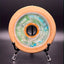 Custom Glow Resin Mini with Wooden Rim