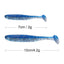 QXO 10pcs/Lot Soft Lures Silicone Bait 7cm 2g Goods For Fishing Sea Fishing Pva Swimbait Wobblers Artificial Tackle - Korvel