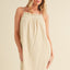 Chic Embroidered Square Neck Mini Cami Dress – Effortlessly Elegant with Feminine Flair - Korvel