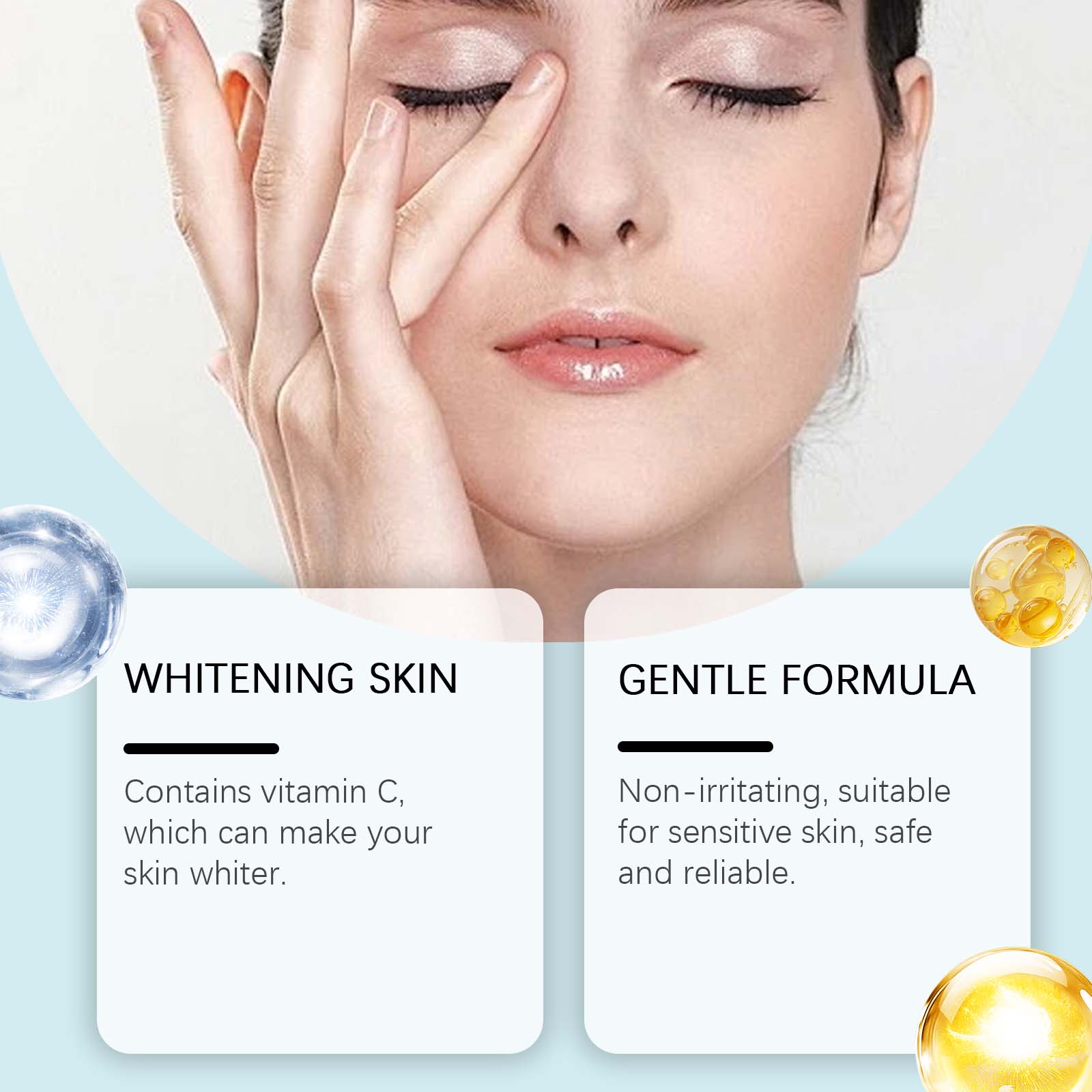 Vitamin C Facial Serum, Moisturizing, Moisturizing, Brightening And Revitalizing Skin Care - Korvel