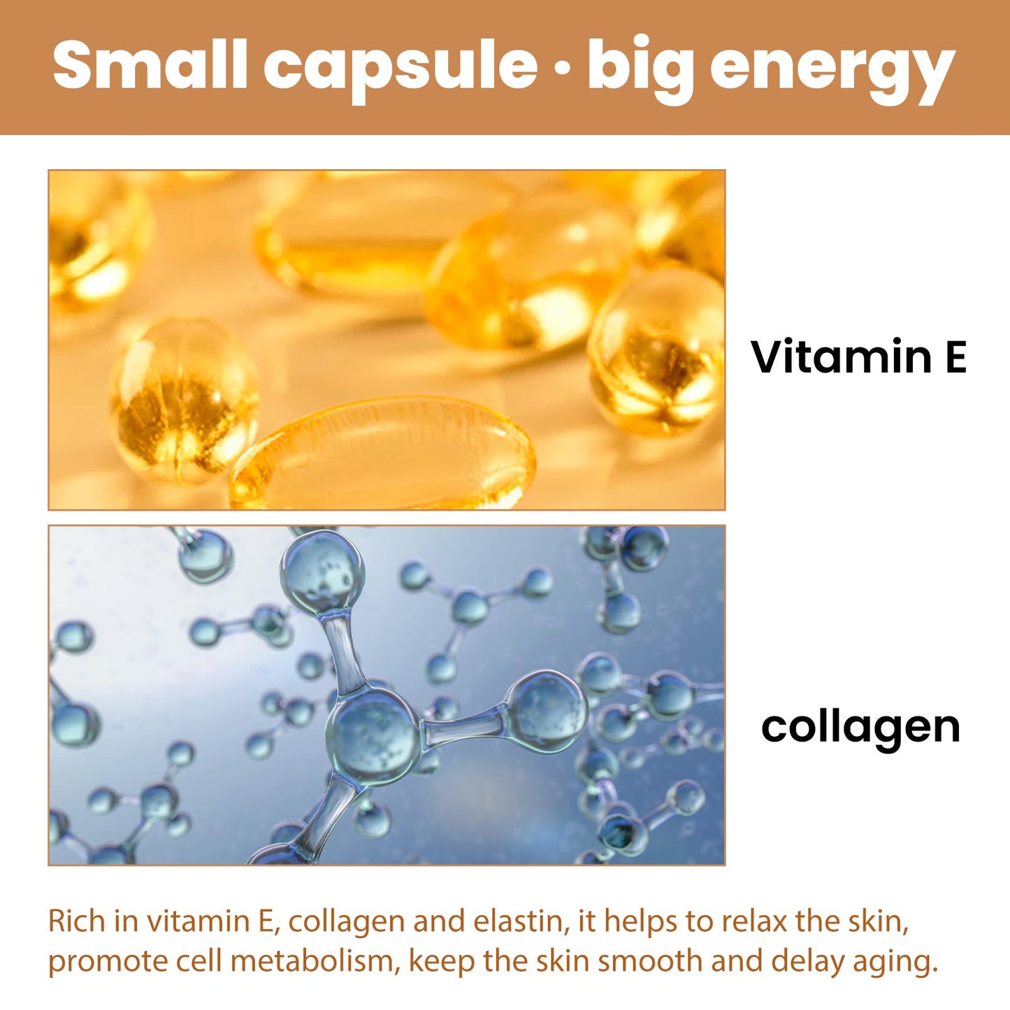 Essence de capsule d'acide hyaluronique pour une peau radieuse