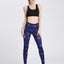 Printed Active High Waist Leggings - Korvel