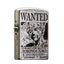 ZORRO Zoro Ancient Silver Pirate King Zoro Kerosene Lighter - Korvel