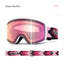 Premium Magnetic Ski Goggles with Double Layer Design